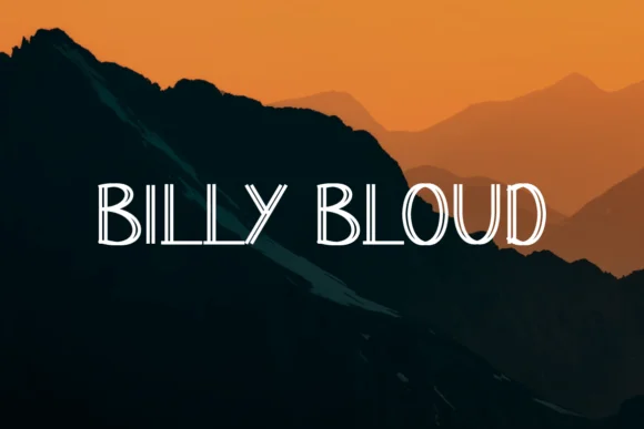 Bleoblue by kalingga.albert — Slab Serif Font — thumbnail 4