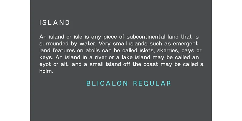 Blicalon Font by Primafox Design — Sans Serif Font — thumbnail 4