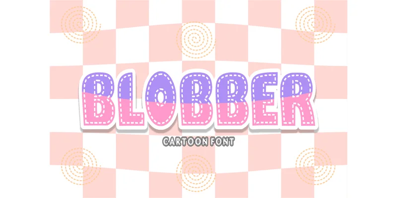 Blobber Font by TaralArt by TaralArt — Decorative Font