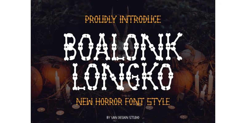 Boalonk Longko Font by vandesignstd by vandesignstd — Decorative Font