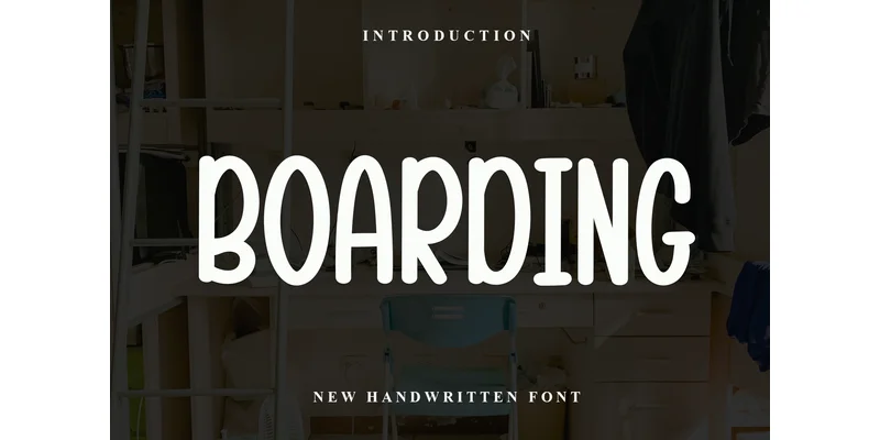 Boarding Font by Inermedia STUDIO — Sans Serif Font