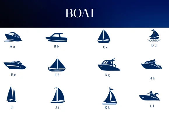 Boat by Heartcraft Atelier — Dingbats Font — thumbnail 2