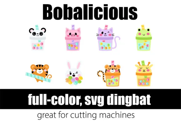 Bobalicious by Illustration Ink — Color Fonts Font