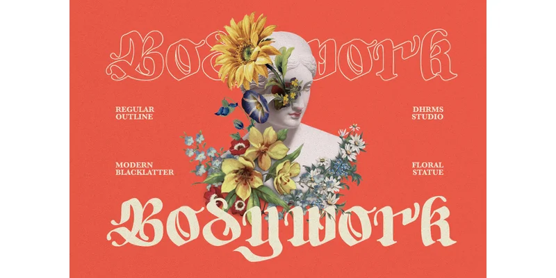Bodywork Font by Dharmas Studio by Dharmas Studio — Blackletter Font