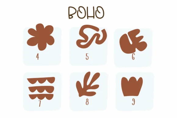 Boho by Sirinart — Dingbats Font — thumbnail 4