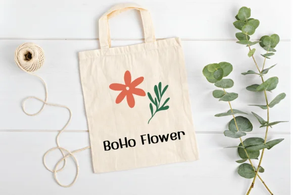 Boho Flower by Ketsarin — Dingbats Font — thumbnail 5