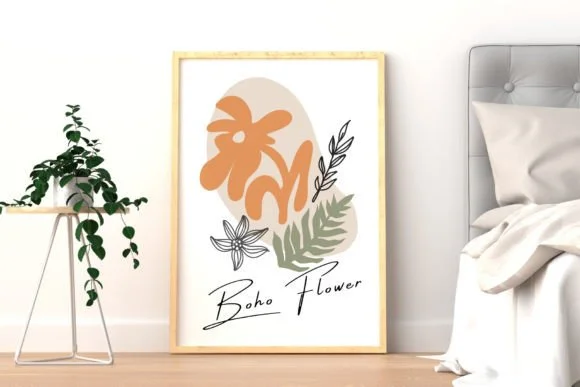 Boho Flowers by Pui Art — Dingbats Font — thumbnail 5