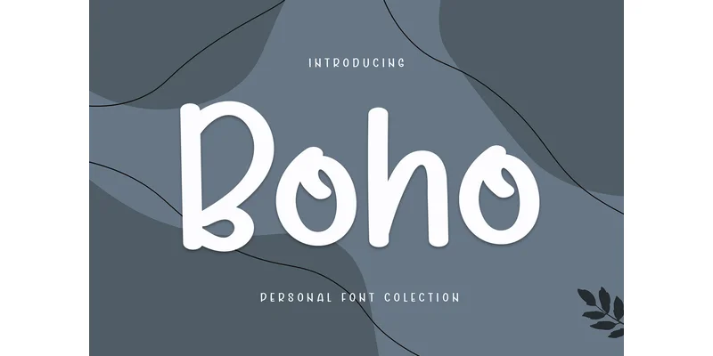 Boho Font by GiaLetter — Sans Serif Font