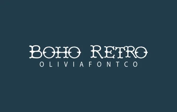 Boho Retro by OliviaFontCo — Slab Serif Font