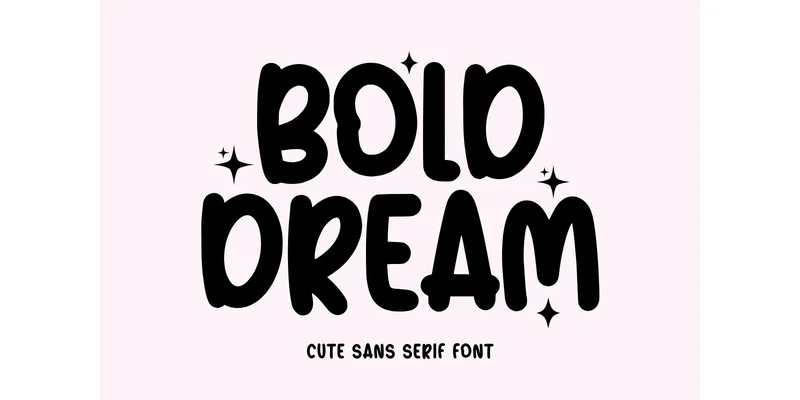 Bold Dream Font by Minimalist Eyes — Sans Serif Font