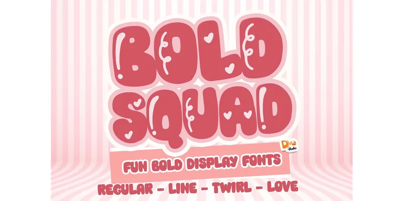 Bold Squad Font by dmletter31 by dmletter31 — Decorative Font