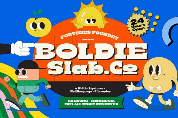 Boldie by ramandhaninugraha — Slab Serif Font