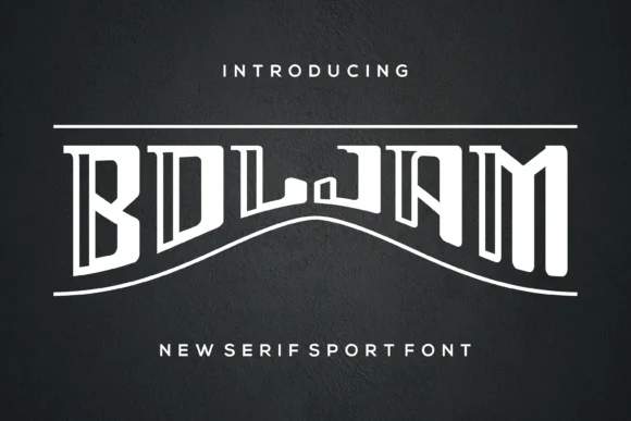 Boljam by riotama85 — Slab Serif Font