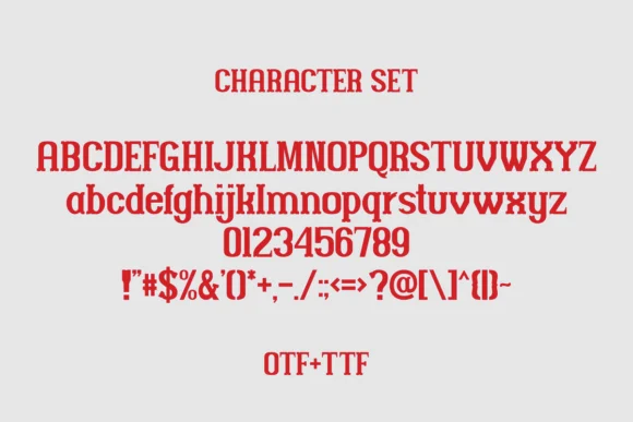 Bone Grave by Eystore — Slab Serif Font — thumbnail 7