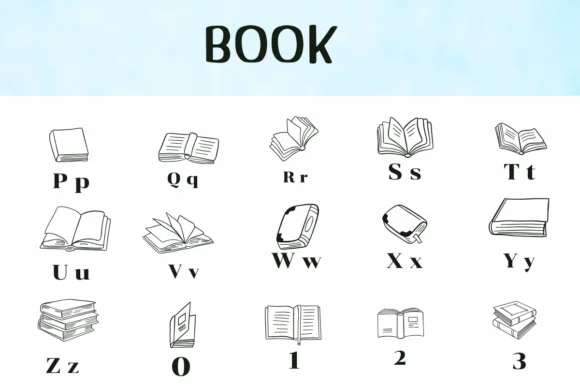 Book by Ketsarin — Dingbats Font — thumbnail 3