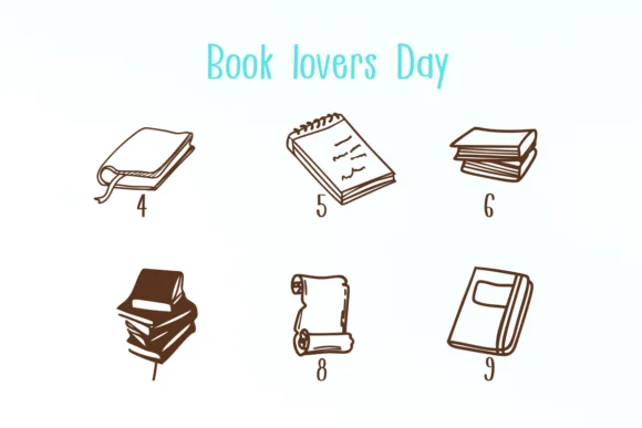 Book Lovers Day by Nongyao — Dingbats Font — thumbnail 4