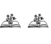 Book with Flower by Nongyao — Dingbats Font — thumbnail 8