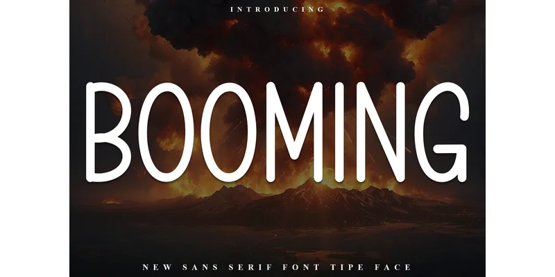 Booming Font by Inermedia STUDIO — Sans Serif Font