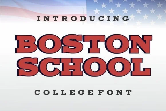 Boston School by riki.studio — Slab Serif Font