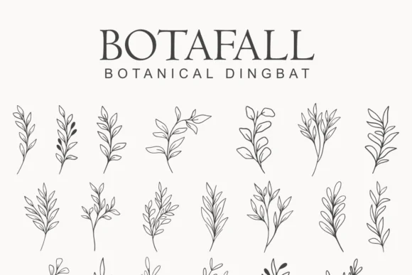 Botafall by Letterayu — Dingbats Font