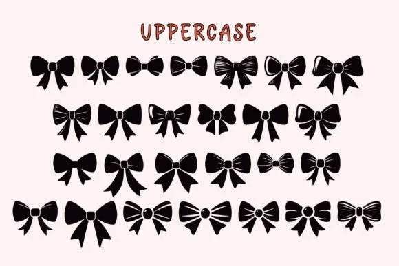 Bow Tie by Eystore — Dingbats Font — thumbnail 3