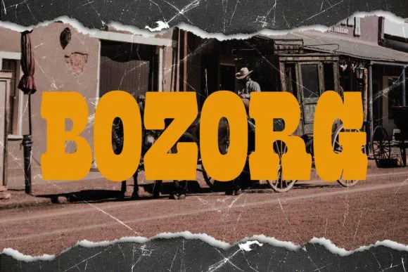 Bozorg by niankeun — Slab Serif Font