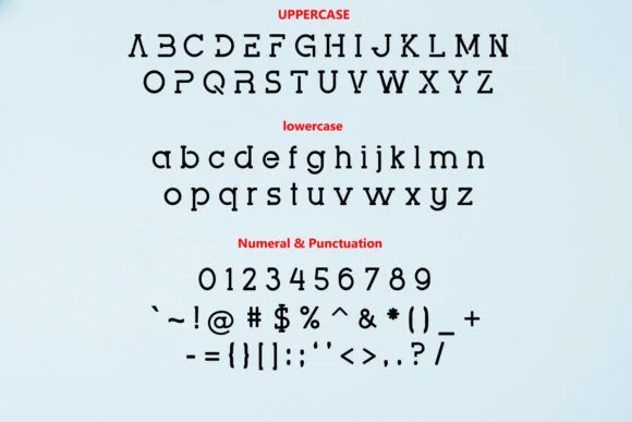 Break by da_only_aan — Slab Serif Font — thumbnail 2