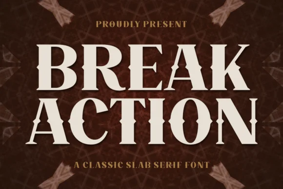 Break Action by Arnika Studio — Slab Serif Font