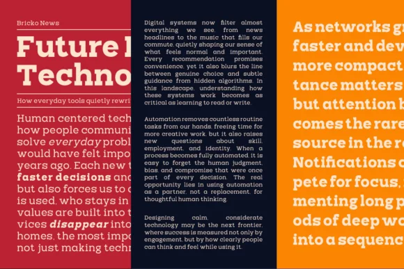Bricko by roomspace — Slab Serif Font — thumbnail 3