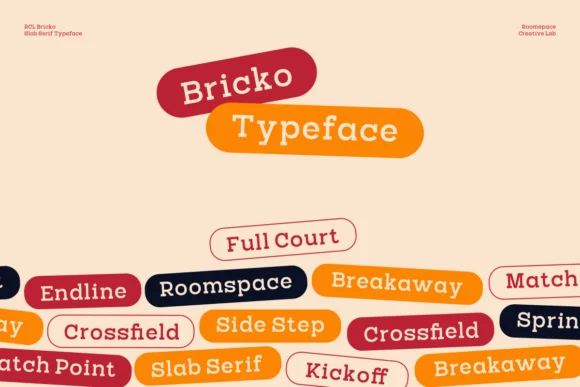 Bricko by roomspace — Slab Serif Font — thumbnail 8