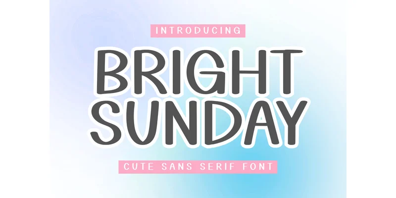 Bright Sunday Font by Letterayu — Sans Serif Font