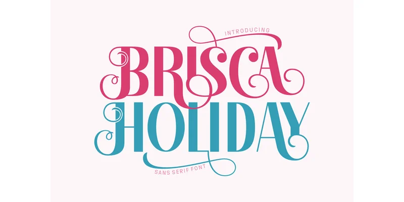 Brisca Holiday Font by Ade (7NTypes) — Sans Serif Font