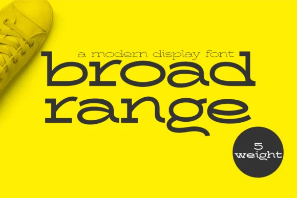 Broad Range by 177Studio — Slab Serif Font