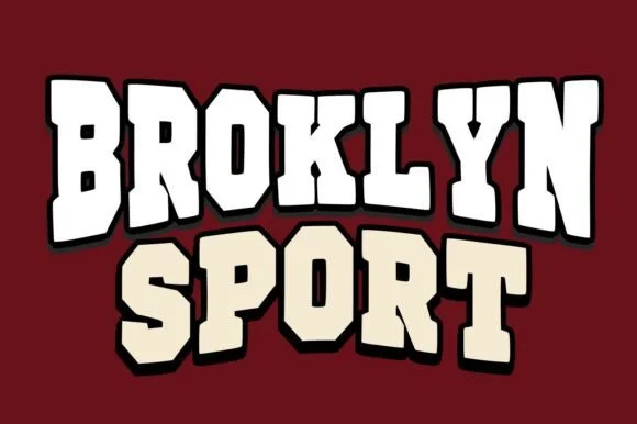 Brooklyn Sport by Infinity art Studio — Slab Serif Font