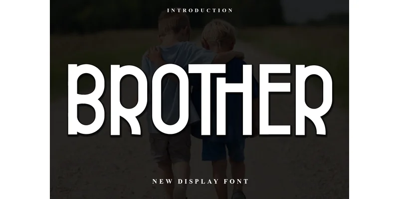 Brother Font by FreshTypeINK — Sans Serif Font