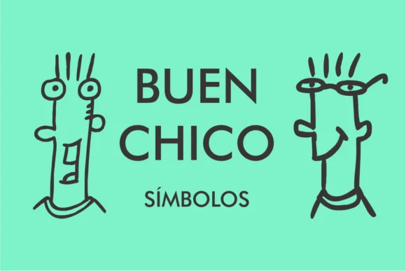 Buen Chico by Raul Andres Perez Canseco — Dingbats Font — thumbnail 2