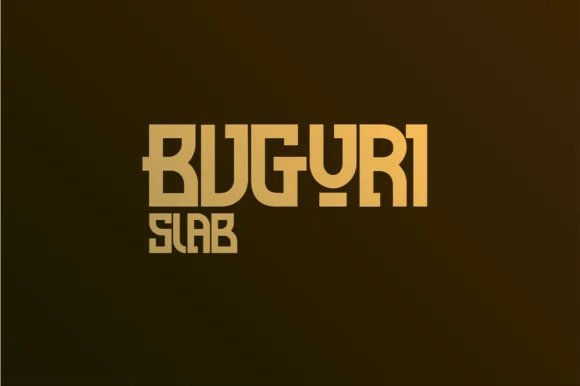 Buguri by Grontype — Slab Serif Font