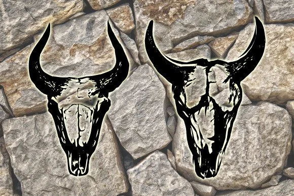 Bull Skulls by vladimirnikolic — Dingbats Font — thumbnail 3
