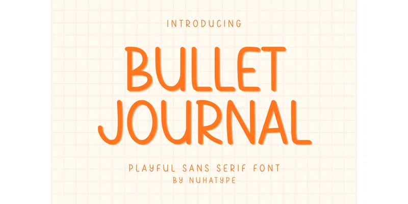 Bullet Journal Font by Nuhatype — Sans Serif Font