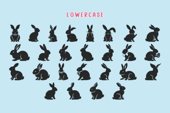 Bunny Easter by Eystore — Dingbats Font — thumbnail 3