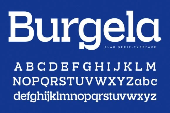 Burgela by Letterena Studios — Slab Serif Font