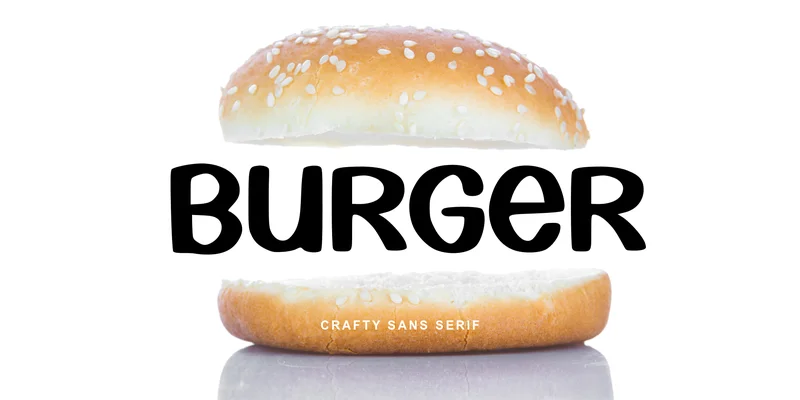 Burger Font by Abodaniel — Sans Serif Font