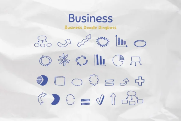 Business by Sakti Avellin — Dingbats Font