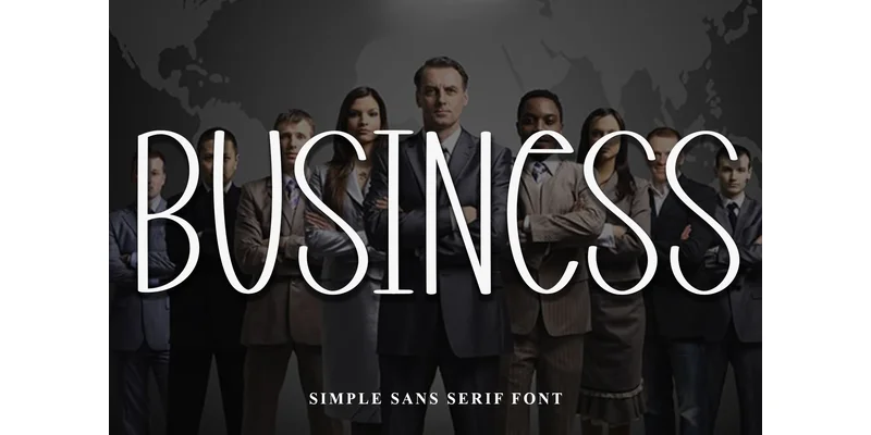 Business Font by Inermedia STUDIO — Sans Serif Font