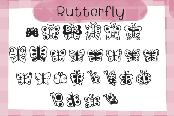 Butterfly by Foam-Design Store — Dingbats Font