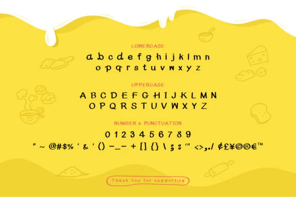 Buttermilk by Nattyinshop — Slab Serif Font — thumbnail 2