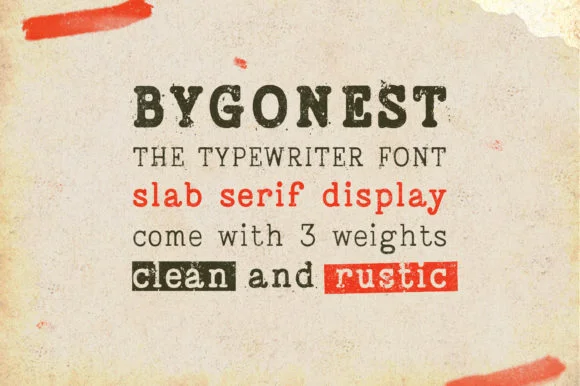 Bygonest by Edignwn Type — Slab Serif Font — thumbnail 6