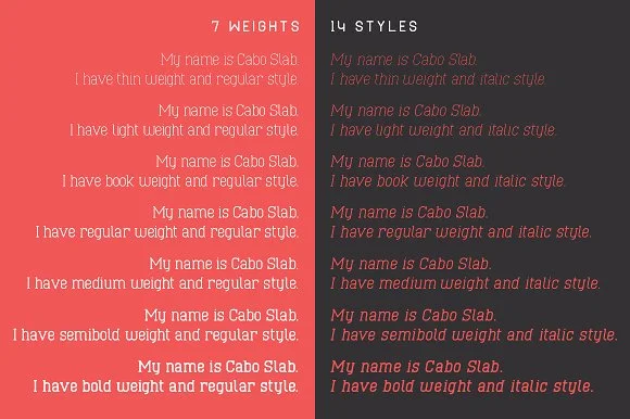 Cabo Slab by Design A Lot — Slab Serif Font — thumbnail 5
