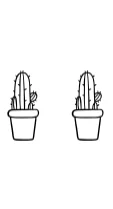 Cactus Pot by Heartcraft Atelier — Dingbats Font — thumbnail 8