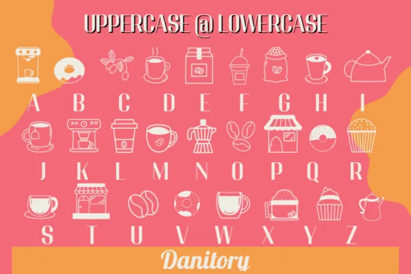 Cafe Cafe by danita.kukkai — Dingbats Font — thumbnail 2